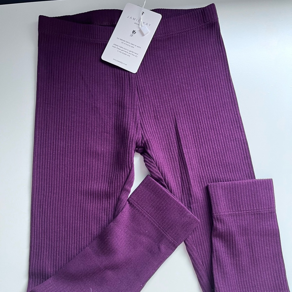 NWT Jamie Kay fig leggings 5y